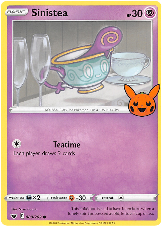 Sinistea (089/202) [Trick or Trade 2023] | Jomio and Rueliete's Cards and Comics