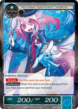 Mermaid Apprentice Student (1-100) [The Dawn of Valhalla] | Jomio and Rueliete's Cards and Comics