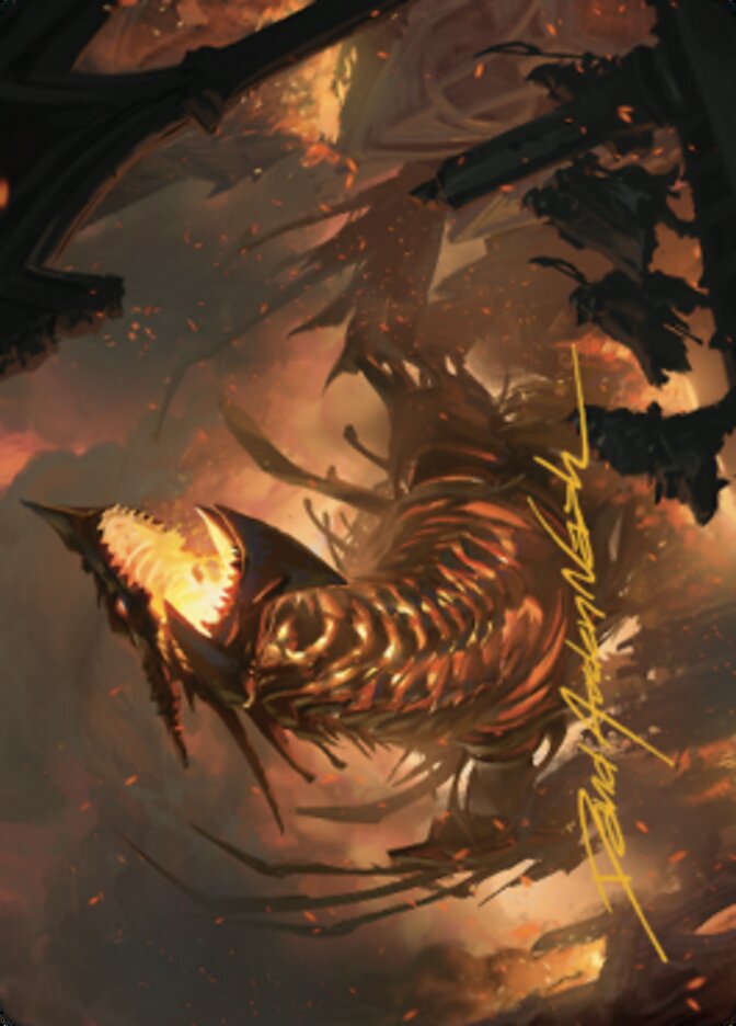The Fall of Kroog Art Card (Gold-Stamped Signature) [The Brothers' War Art Series] | Jomio and Rueliete's Cards and Comics
