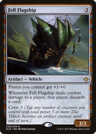 Fell Flagship [Ixalan] | Jomio and Rueliete's Cards and Comics