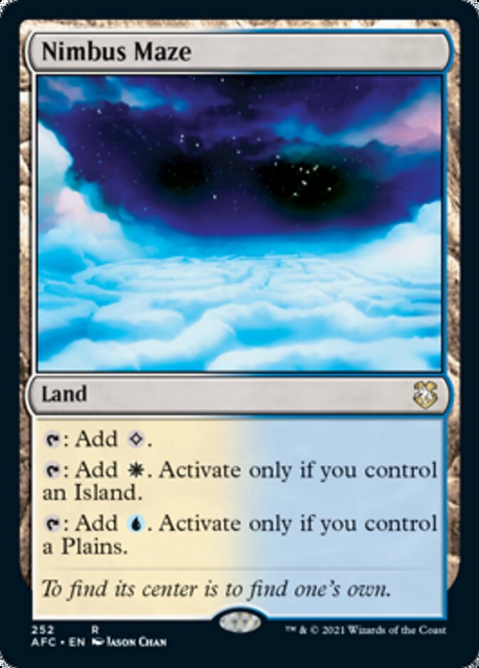 Nimbus Maze [Dungeons & Dragons: Adventures in the Forgotten Realms Commander] | Jomio and Rueliete's Cards and Comics