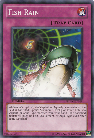 Fish Rain [PHSW-EN068] Common | Jomio and Rueliete's Cards and Comics
