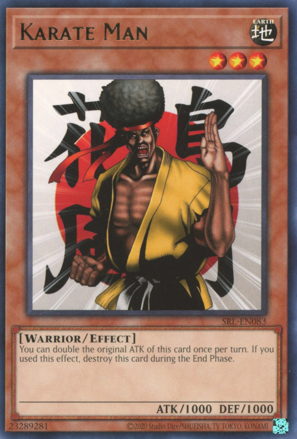Karate Man [SRL-EN083] Rare | Jomio and Rueliete's Cards and Comics