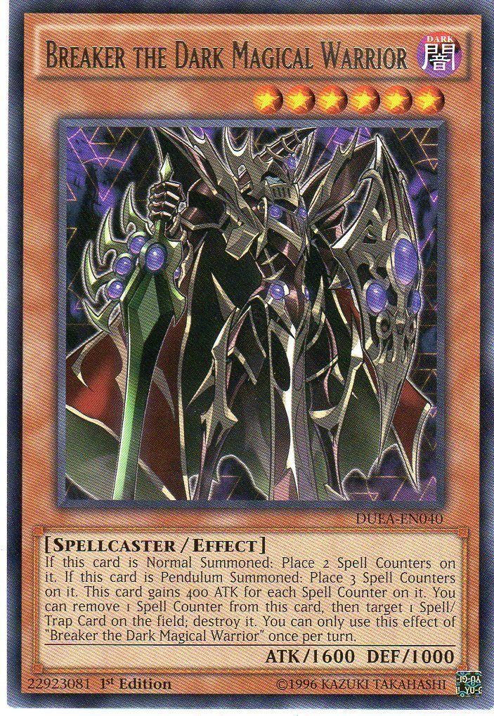 Breaker the Dark Magical Warrior [DUEA-EN040] Rare | Jomio and Rueliete's Cards and Comics