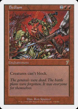 Bedlam [Seventh Edition] | Jomio and Rueliete's Cards and Comics
