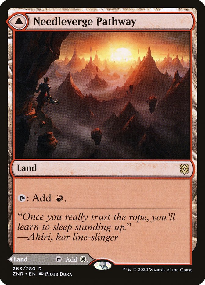 Needleverge Pathway // Pillarverge Pathway [Zendikar Rising] | Jomio and Rueliete's Cards and Comics