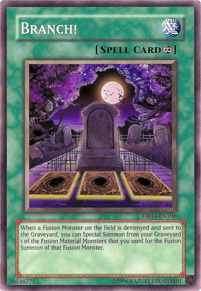 Branch! [DR04-EN106] Common | Jomio and Rueliete's Cards and Comics