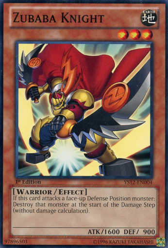 Zubaba Knight [YS12-EN004] Common | Jomio and Rueliete's Cards and Comics