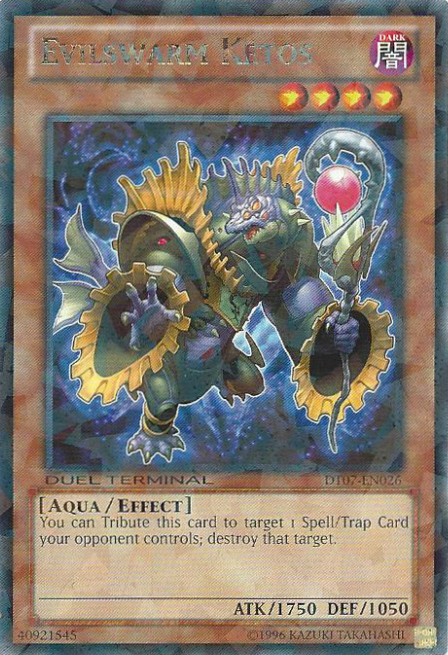 Evilswarm Ketos [DT07-EN026] Rare | Jomio and Rueliete's Cards and Comics