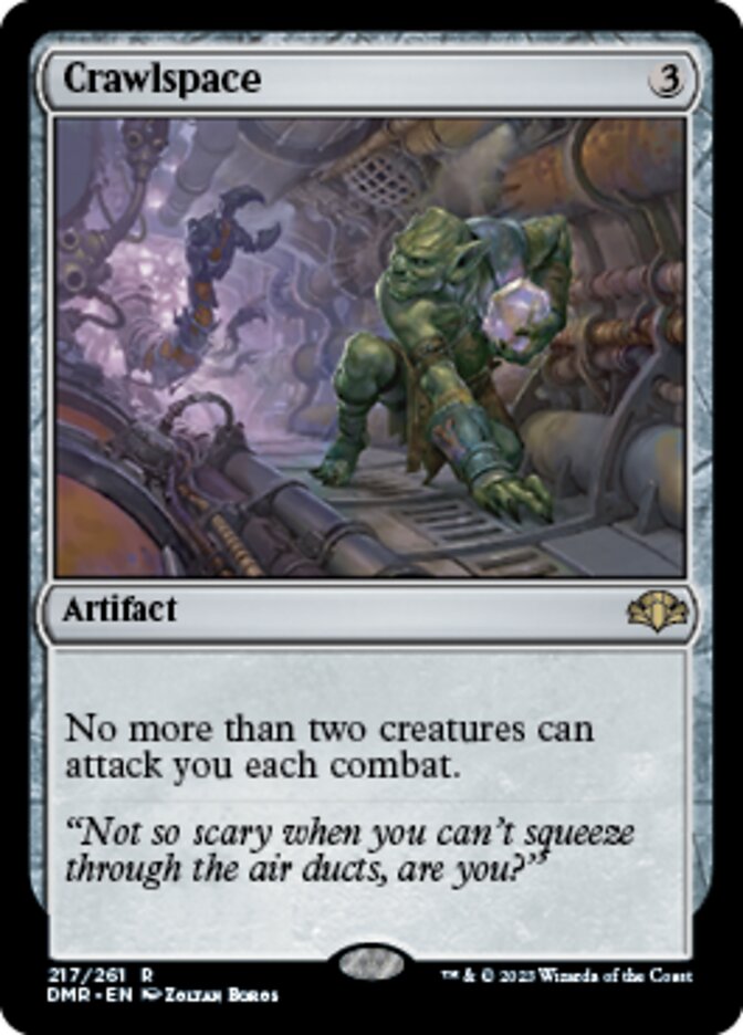 Crawlspace [Dominaria Remastered] | Jomio and Rueliete's Cards and Comics