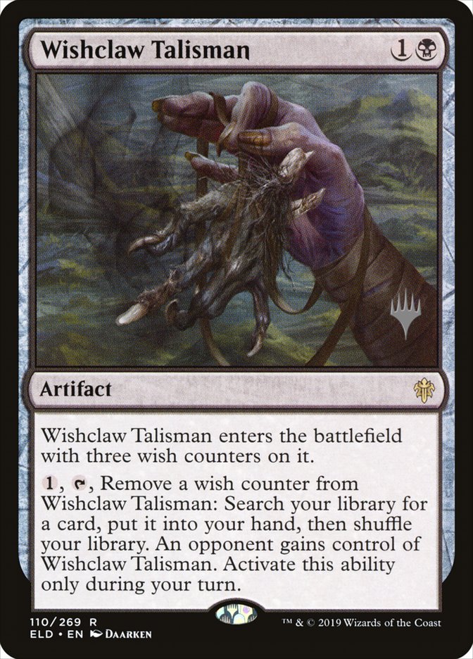 Wishclaw Talisman (Promo Pack) [Throne of Eldraine Promos] | Jomio and Rueliete's Cards and Comics