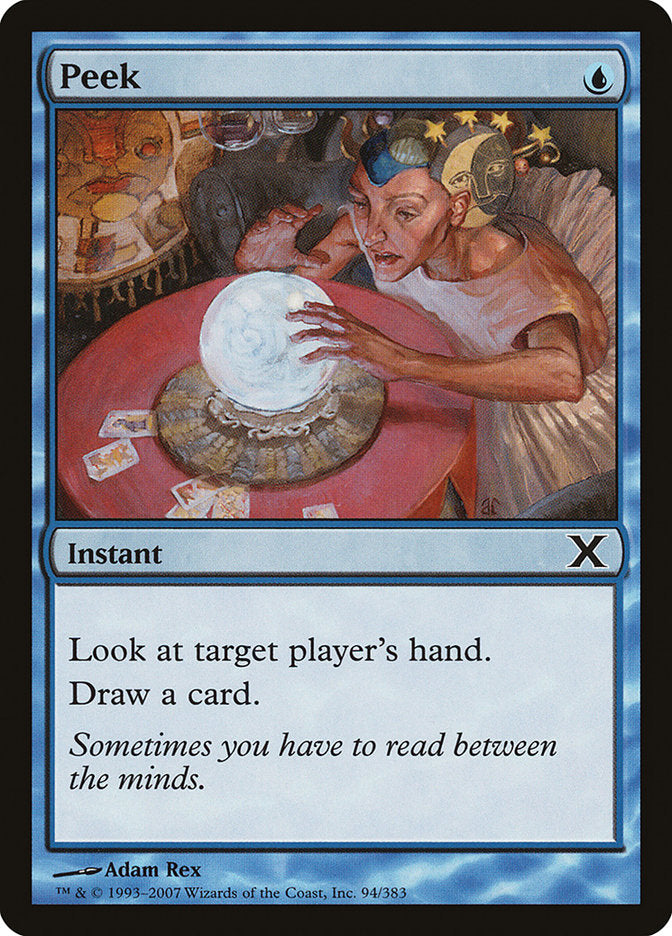 Peek [Tenth Edition] | Jomio and Rueliete's Cards and Comics