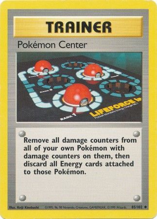 Pokemon Center (85/102) [Base Set Unlimited] | Jomio and Rueliete's Cards and Comics