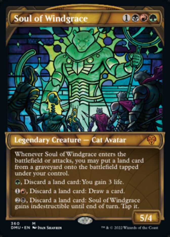 Soul of Windgrace (Showcase Textured) [Dominaria United] | Jomio and Rueliete's Cards and Comics