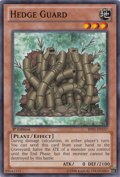 Hedge Guard [BP01-EN157] Common | Jomio and Rueliete's Cards and Comics