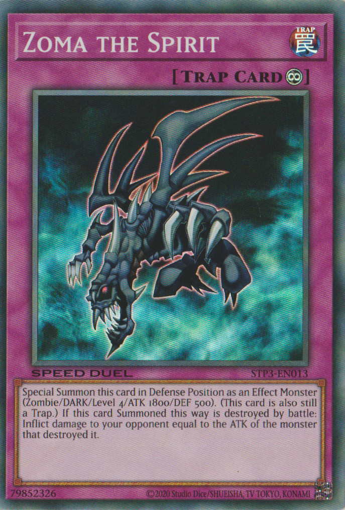 Zoma the Spirit [STP3-EN013] Super Rare | Jomio and Rueliete's Cards and Comics