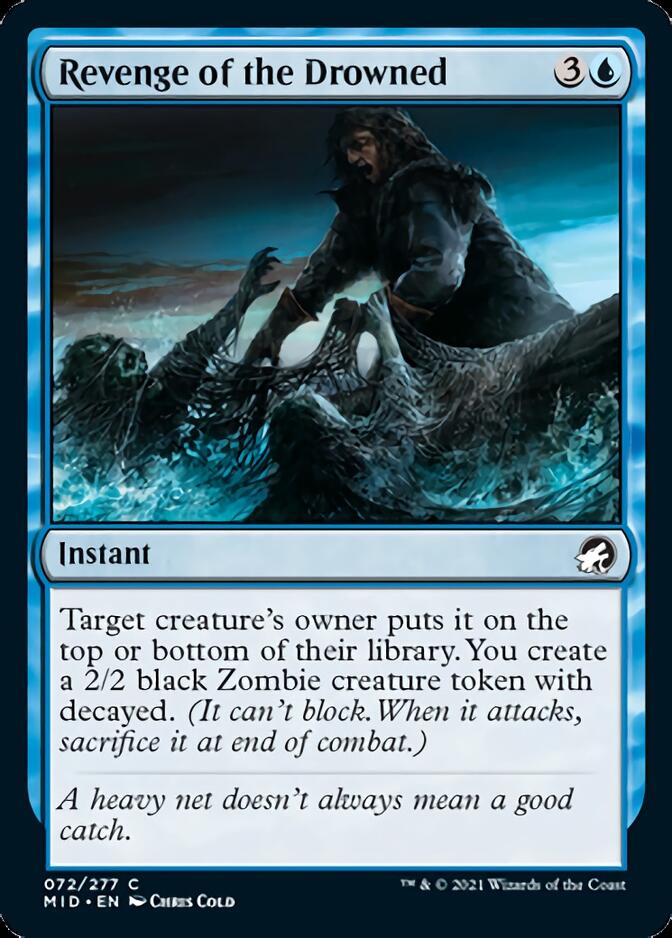 Revenge of the Drowned [Innistrad: Midnight Hunt] | Jomio and Rueliete's Cards and Comics