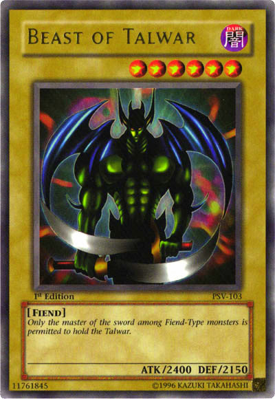 Beast of Talwar [PSV-103] Ultra Rare | Jomio and Rueliete's Cards and Comics