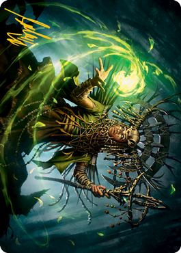 Katilda, Dawnhart Prime Art Card (Gold-Stamped Signature) [Innistrad: Midnight Hunt Art Series] | Jomio and Rueliete's Cards and Comics