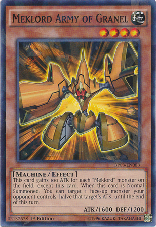 Meklord Army of Granel (Shatterfoil) [BP03-EN083] Common | Jomio and Rueliete's Cards and Comics