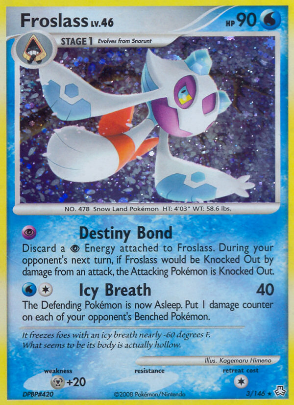 Froslass (3/146) [Diamond & Pearl: Legends Awakened] | Jomio and Rueliete's Cards and Comics