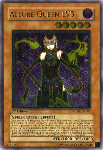 Allure Queen LV5 (UTR) [CDIP-EN007] Ultimate Rare | Jomio and Rueliete's Cards and Comics