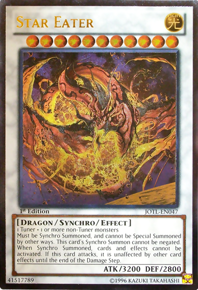 Star Eater (UTR) [JOTL-EN047] Ultimate Rare | Jomio and Rueliete's Cards and Comics