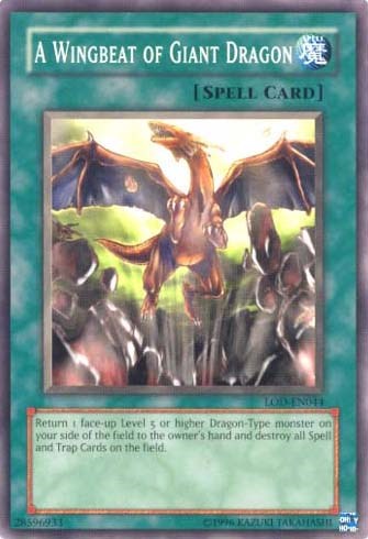 A Wingbeat of Giant Dragon [LOD-EN044] Common | Jomio and Rueliete's Cards and Comics