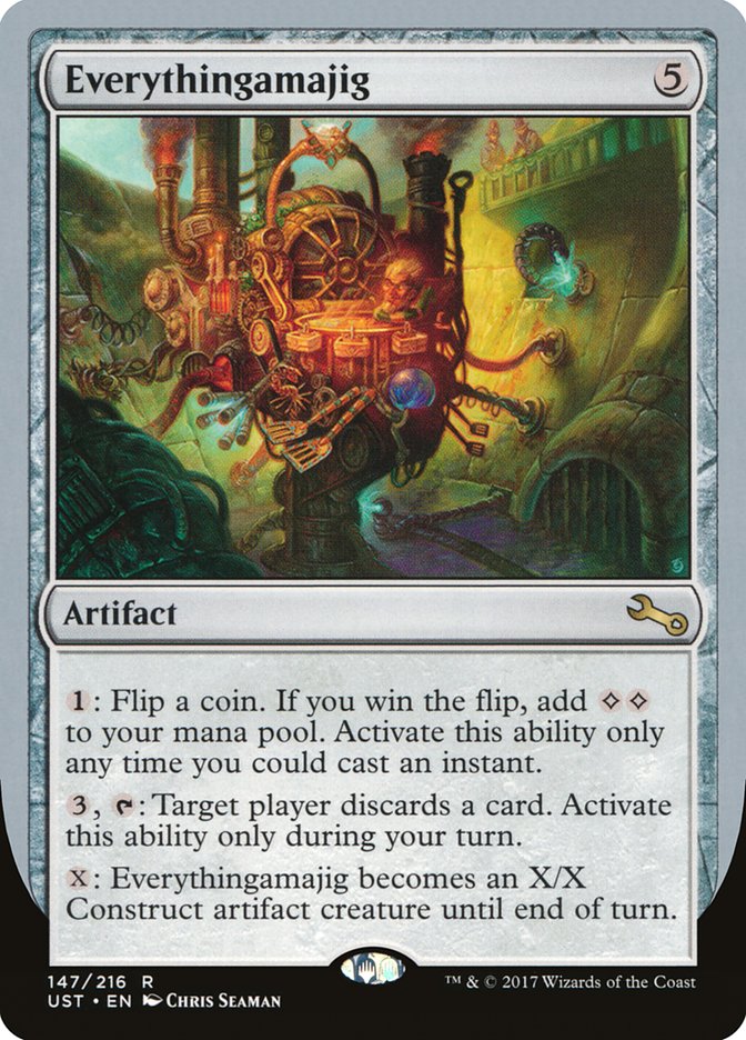 Everythingamajig ("Flip a Coin") [Unstable] | Jomio and Rueliete's Cards and Comics