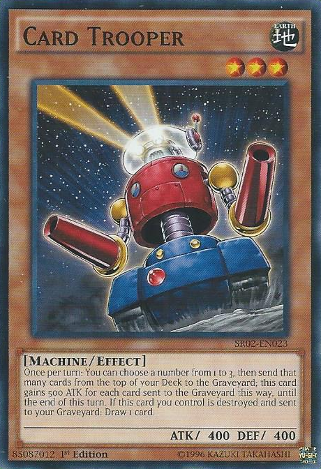 Card Trooper [SR02-EN023] Common | Jomio and Rueliete's Cards and Comics