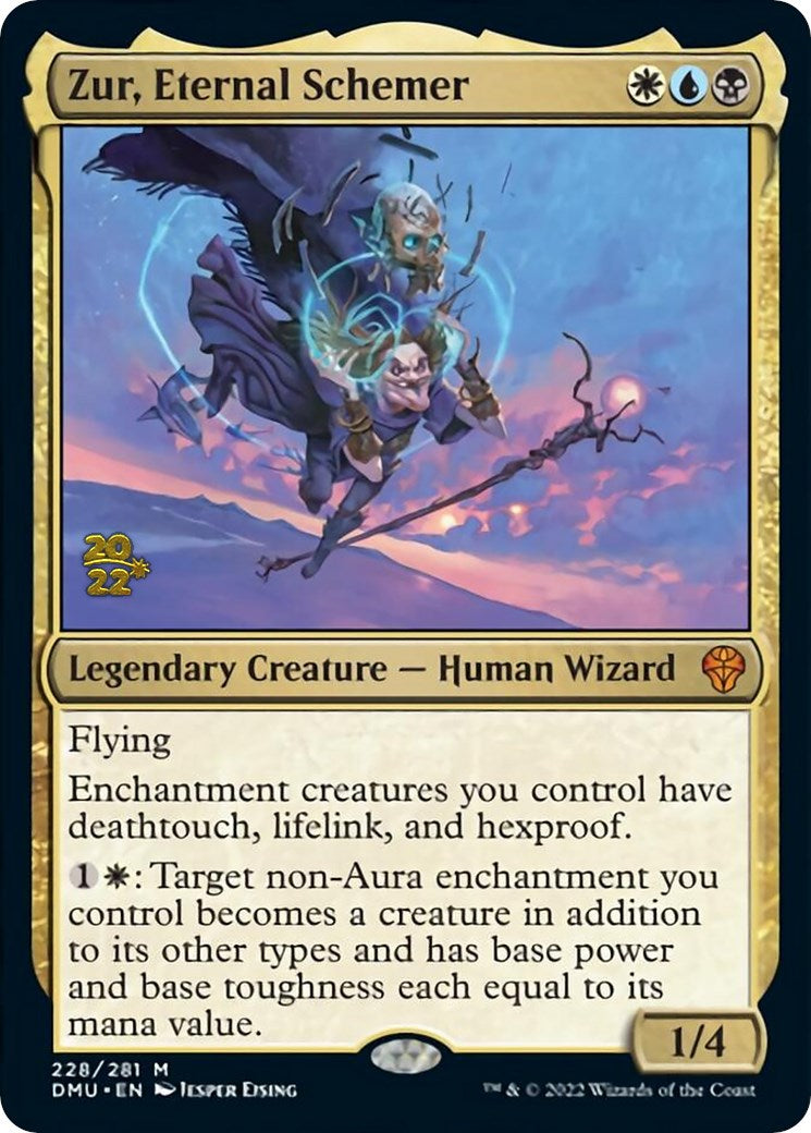 Zur, Eternal Schemer [Dominaria United Prerelease Promos] | Jomio and Rueliete's Cards and Comics