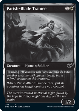 Parish-Blade Trainee [Innistrad: Double Feature] | Jomio and Rueliete's Cards and Comics