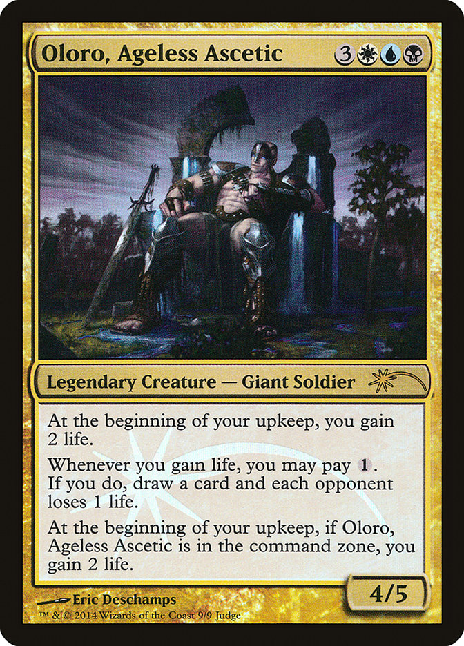 Oloro, Ageless Ascetic [Judge Gift Cards 2014] | Jomio and Rueliete's Cards and Comics