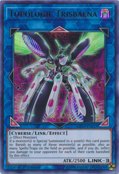 Topologic Trisbaena [MP19-EN019] Ultra Rare | Jomio and Rueliete's Cards and Comics