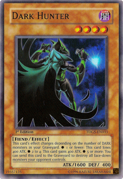 Dark Hunter [TDGS-EN033] Ultra Rare | Jomio and Rueliete's Cards and Comics