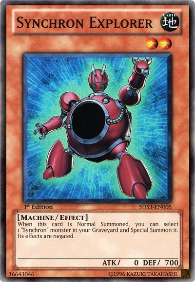 Synchron Explorer [5DS3-EN005] Super Rare | Jomio and Rueliete's Cards and Comics