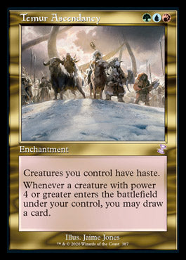 Temur Ascendancy (Timeshifted) [Time Spiral Remastered] | Jomio and Rueliete's Cards and Comics