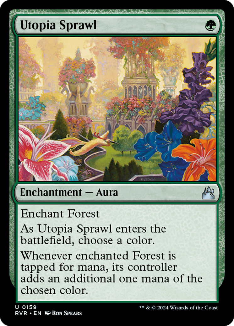 Utopia Sprawl [Ravnica Remastered] | Jomio and Rueliete's Cards and Comics