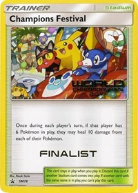 Champions Festival (SM78) (2017 Finalist) [Sun & Moon: Black Star Promos] | Jomio and Rueliete's Cards and Comics