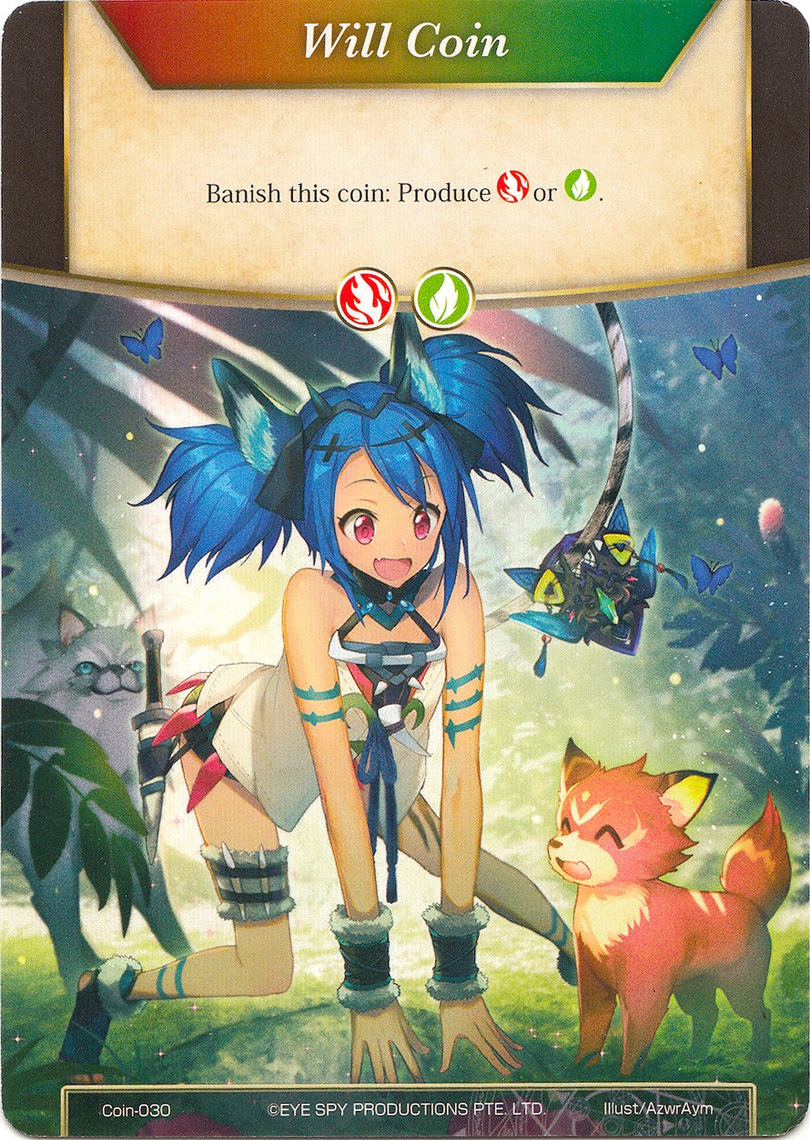 Will Coin (Coin-030) - Pricia (Coin-030) [Alice Origin II] | Jomio and Rueliete's Cards and Comics