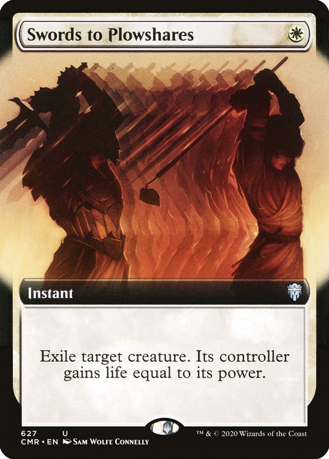 Swords to Plowshares (Extended Art) [Commander Legends] | Jomio and Rueliete's Cards and Comics
