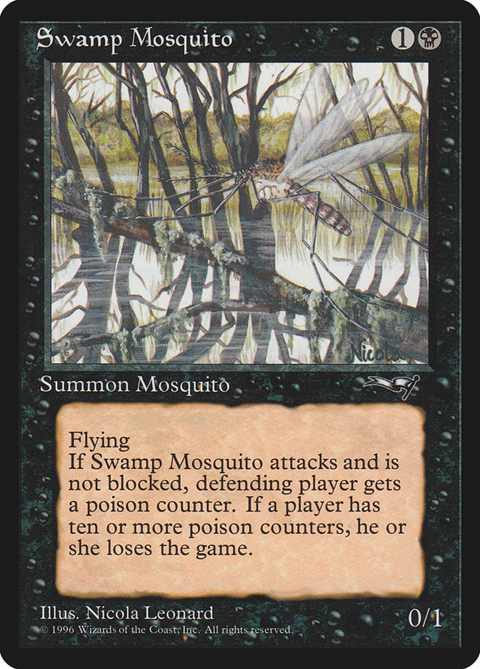Swamp Mosquito (Facing Side) [Alliances] | Jomio and Rueliete's Cards and Comics