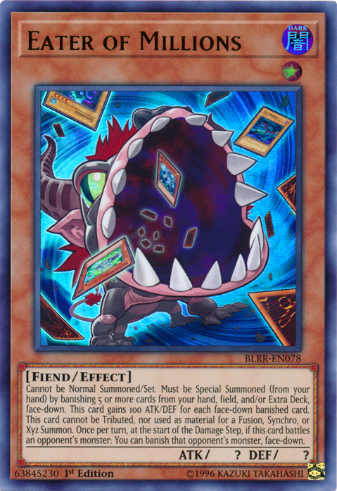 Eater of Millions [BLRR-EN078] Ultra Rare | Jomio and Rueliete's Cards and Comics