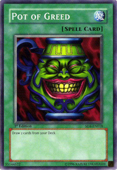Pot of Greed [SD4-EN018] Common | Jomio and Rueliete's Cards and Comics