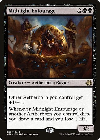 Midnight Entourage [Aether Revolt] | Jomio and Rueliete's Cards and Comics