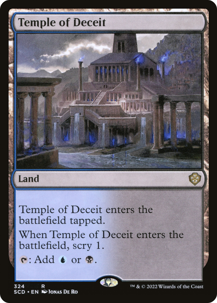 Temple of Deceit [Starter Commander Decks] | Jomio and Rueliete's Cards and Comics