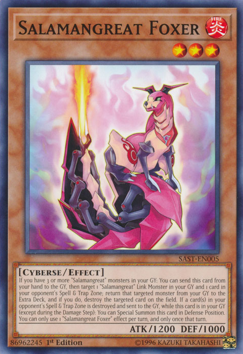 Salamangreat Foxer [SAST-EN005] Common | Jomio and Rueliete's Cards and Comics