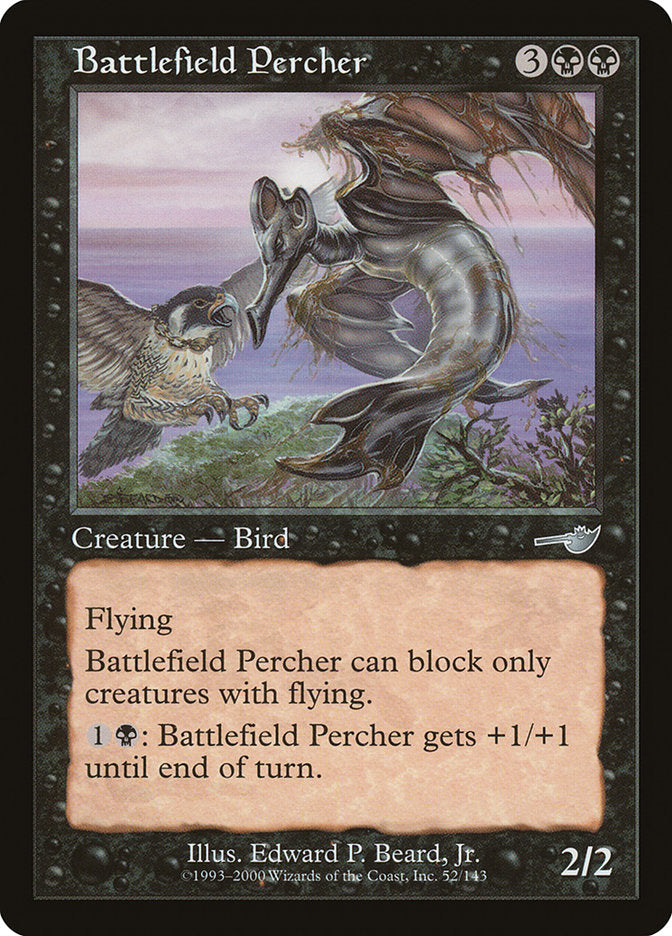 Battlefield Percher [Nemesis] | Jomio and Rueliete's Cards and Comics