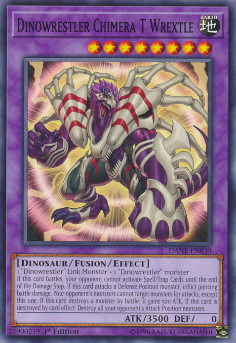 Dinowrestler Chimera T Wrextle [DANE-EN030] Common | Jomio and Rueliete's Cards and Comics