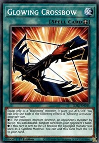 Glowing Crossbow [LDS2-EN045] Common | Jomio and Rueliete's Cards and Comics